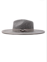 Load image into Gallery viewer, Shay Grey Fadora Hat