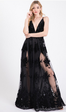 Load image into Gallery viewer, Moonlight Black Maxi Dress