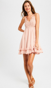 Girls Day Pink Dress With Pockets