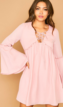 Load image into Gallery viewer, Spring Fling Pink Baby Doll Dress
