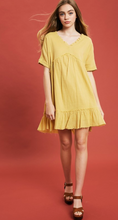 Load image into Gallery viewer, Spring Sunflower Baby Doll Dress
