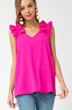 Load image into Gallery viewer, Belle Pink Fashion Tank Top