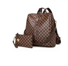 Load image into Gallery viewer, The Miranda Checkered Backpack