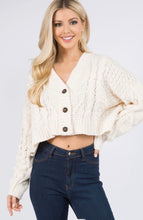 Load image into Gallery viewer, Hannah Cropped Sweater