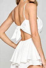 Load image into Gallery viewer, Summer Loving White Babydoll Romper